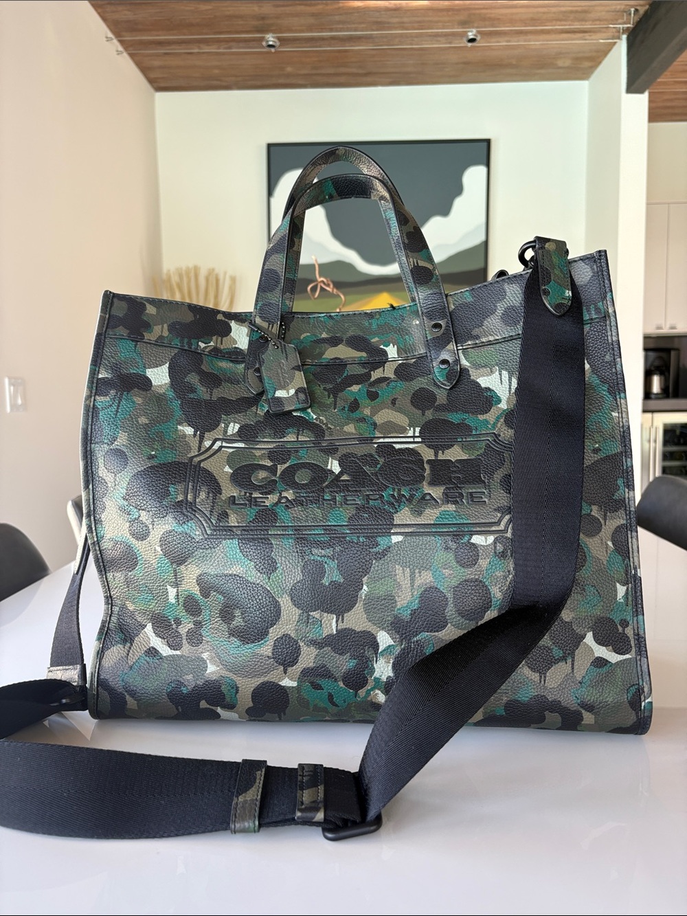 Coach Camouflage Shopper